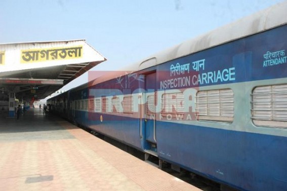 NorthEastâ€™s infrastructure development accelerates under PMâ€™s â€˜Act Eastâ€™ policy : First ever 44.762 KM Udaipur-Agartala Railway service to kick off on Jan 20 : NFR launching regular passenger service for 6 days in a week